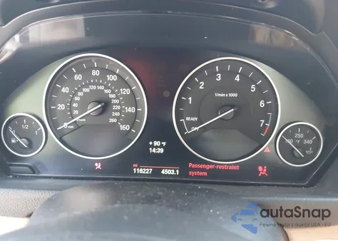 2014 BMW 320I xDrive from USA, damaged, VIN WBA3C3G59ENS71671